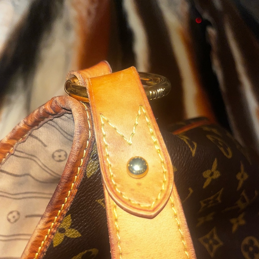 LV large handbag. Used.
